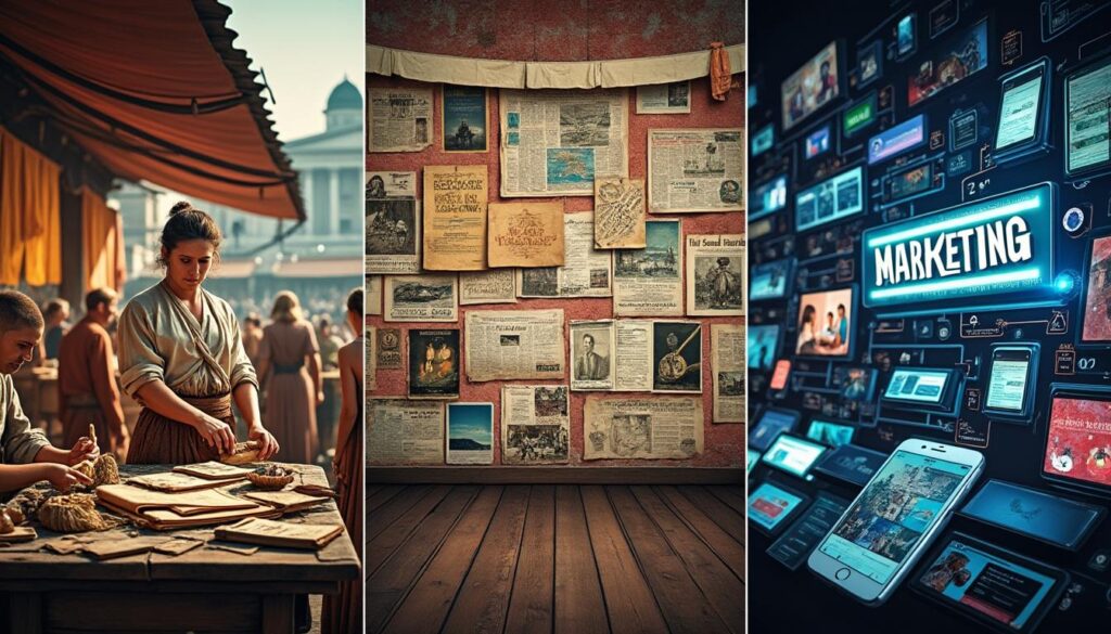 découvrez l'évolution fascinante du marketing, des premières techniques aux stratégies numériques modernes. plongez dans l'historique du marketing et comprenez comment il a révolutionné la manière dont les entreprises interagissent avec leurs clients à travers les âges.