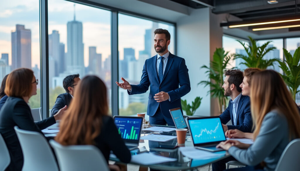 découvrez comment notre service de business development consulting vous aide à booster la croissance de votre entreprise durablement, tout en préservant votre équilibre et votre énergie.