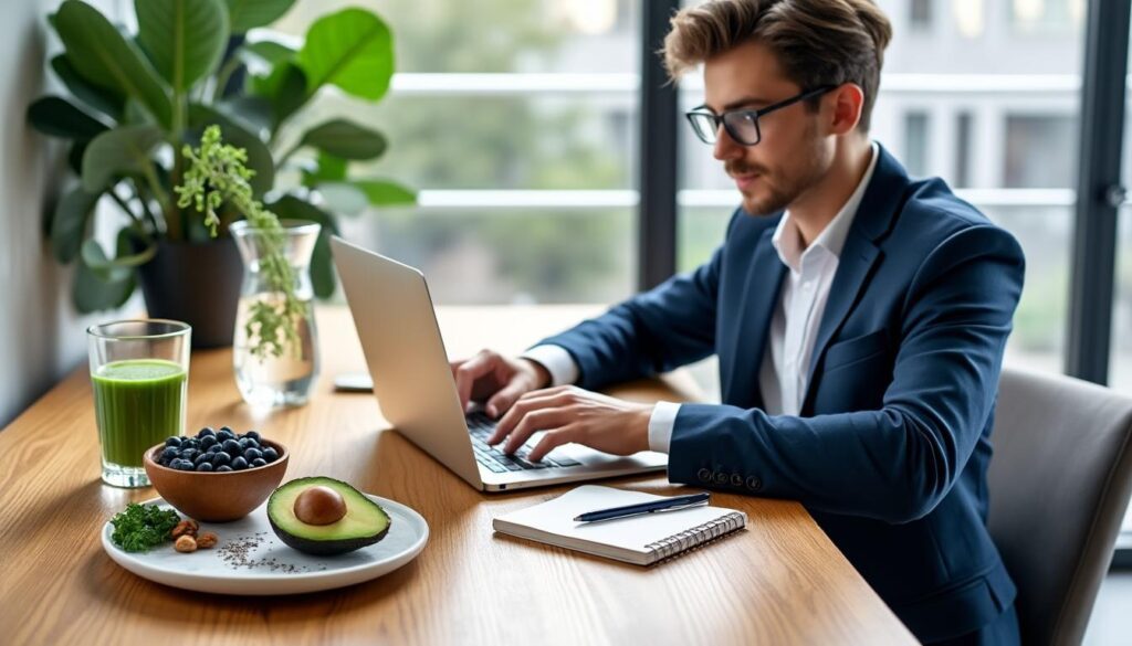 découvrez comment une alimentation équilibrée peut booster la concentration et la créativité des entrepreneurs pour optimiser leurs performances au quotidien.
