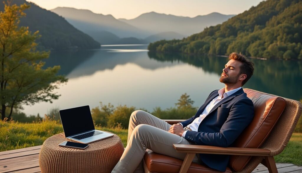 Relaxation pour entrepreneur : déconnecter pour mieux reconnecter 2 découvrez des techniques de relaxation spécialement conçues pour les entrepreneurs afin de déconnecter du stress quotidien et mieux reconnecter avec leurs objectifs professionnels.